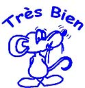 TCI Classmate Tres Bien Mouse Blue
