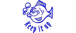 TCI Classmate Keep It Up Fish Blue