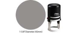 R-542 - R-542 Self-Inking Stamp-1-5/8 in Dia.
